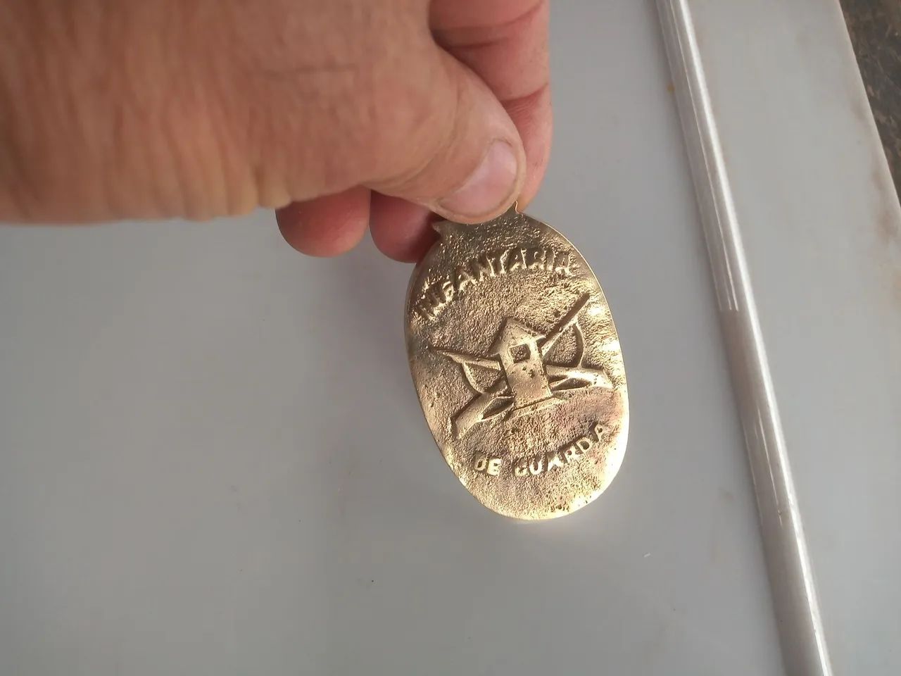 Medalha Antiga Infantaria de Guarda - Foto 5