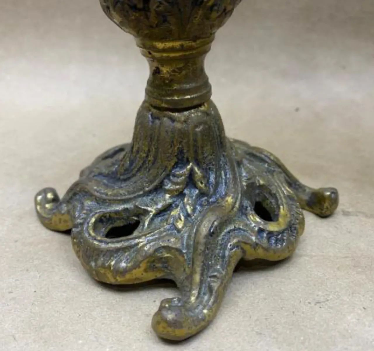 Par de Abajures de bronze  - Foto 2