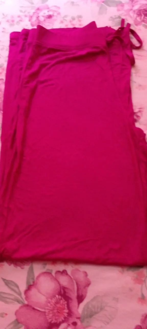 Pantalona tamanho G nova cor marsala