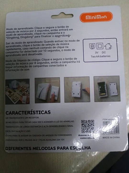 Campainha Sem Fio MiniTlen - Foto 4
