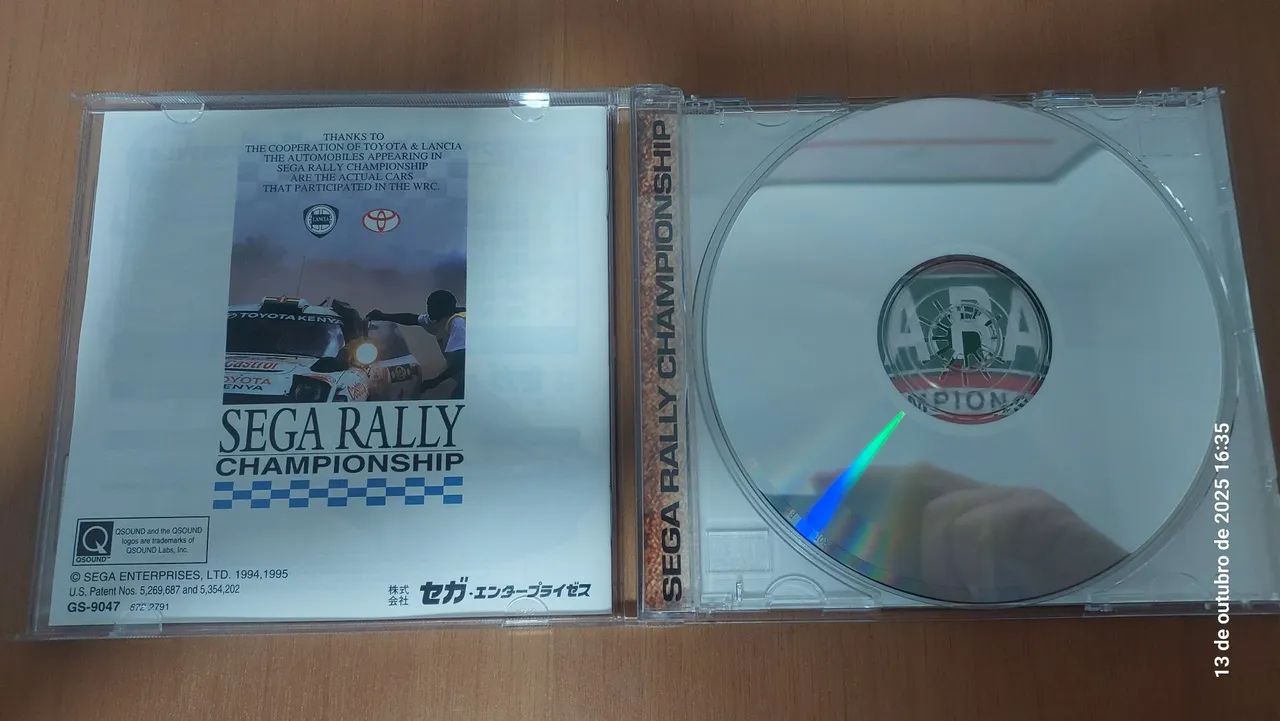 Sega Rally original Sega Saturn  - Foto 4