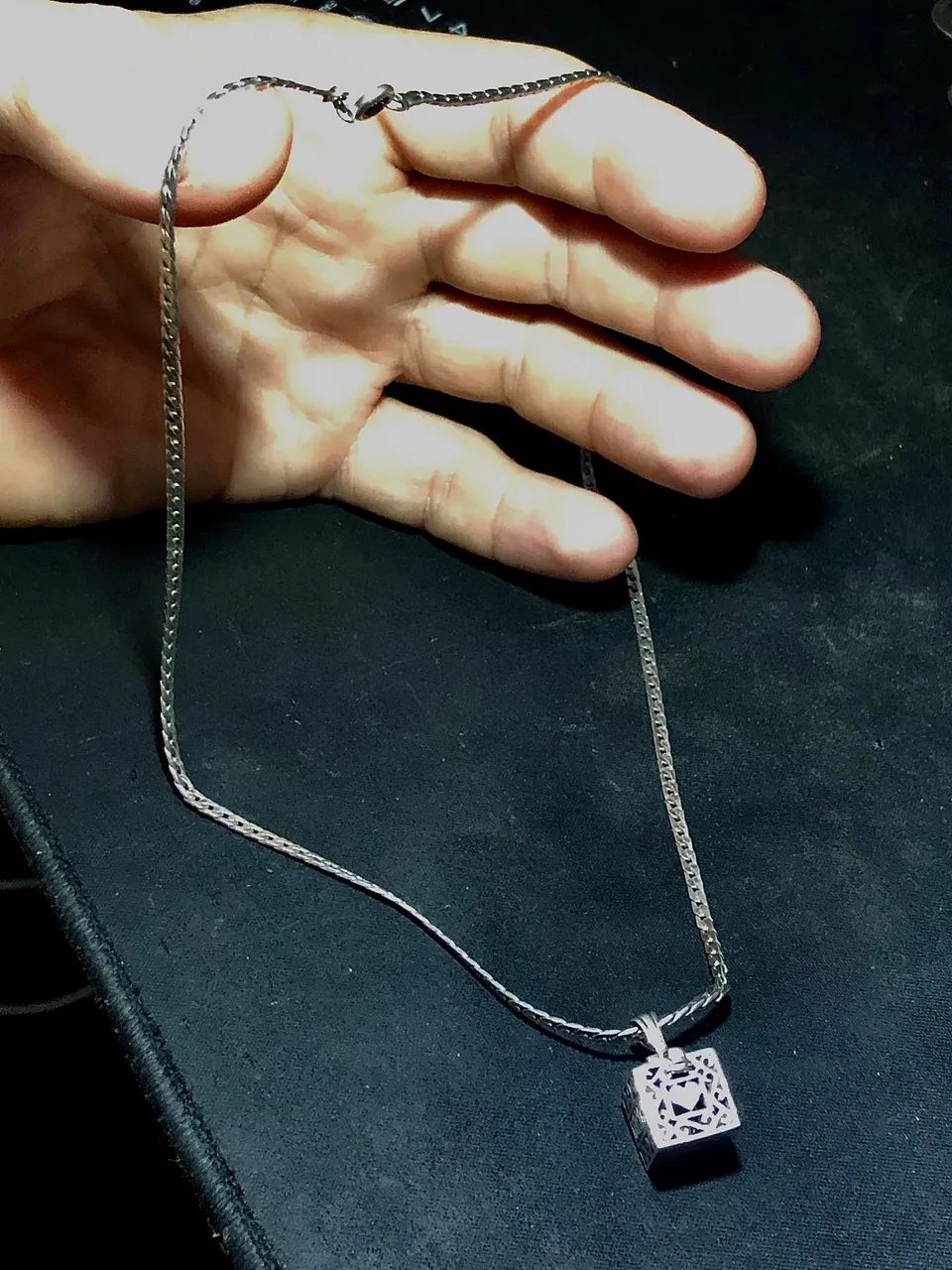 Lindo colar de prata 925 legítima  - Foto 2