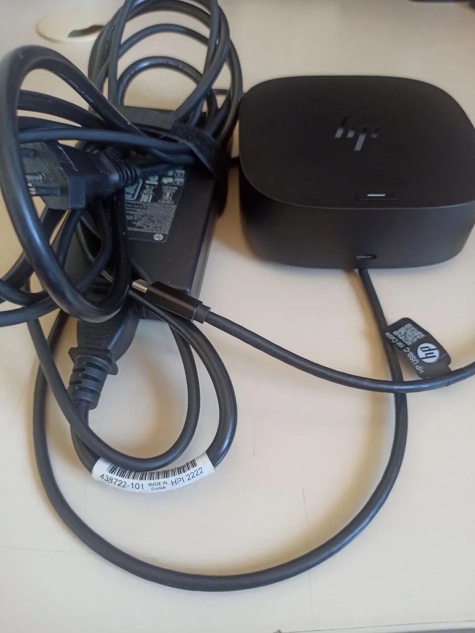 Base HP USB-C Docking Station G5 Essencial Black