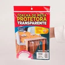 Toalha De Mesa De Plastico Transparente - Foto 5