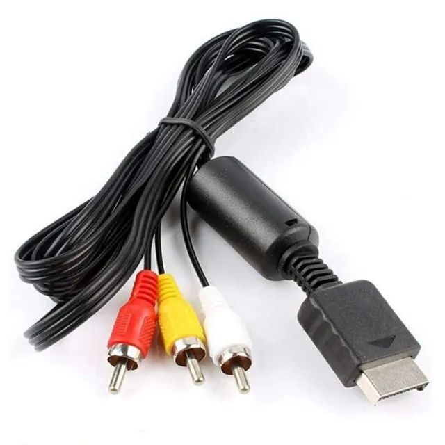 Cabo Pra Playstation Áudio e Vídeo AV de 1.8 metros (Novo)  - Foto 4