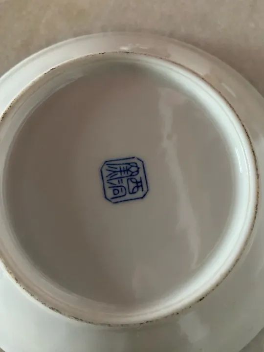 Jogo 30 pecas de Pratos de Cerâmica Azul, verde água e Branco - Foto 6