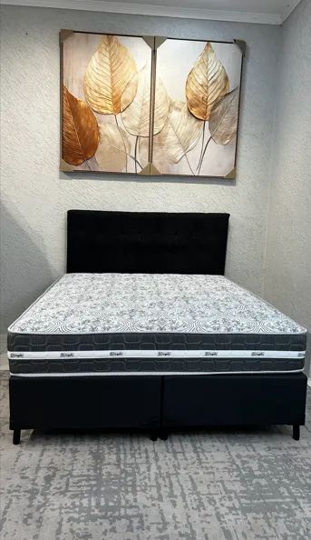 Cama Box Casal + Colchão D33 Molas Ensacadas  - Foto 2