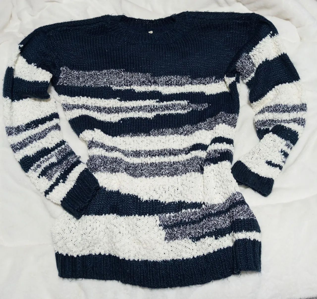 Blusa de lá feminina  - Foto 3