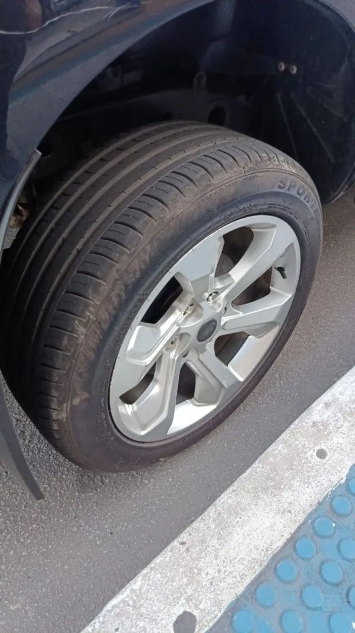 Rodas aro 20 c/ pneus semi novos - Foto 2