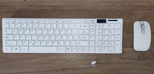Kit teclado, mouse e teclado numérico sem fio64317619872387121