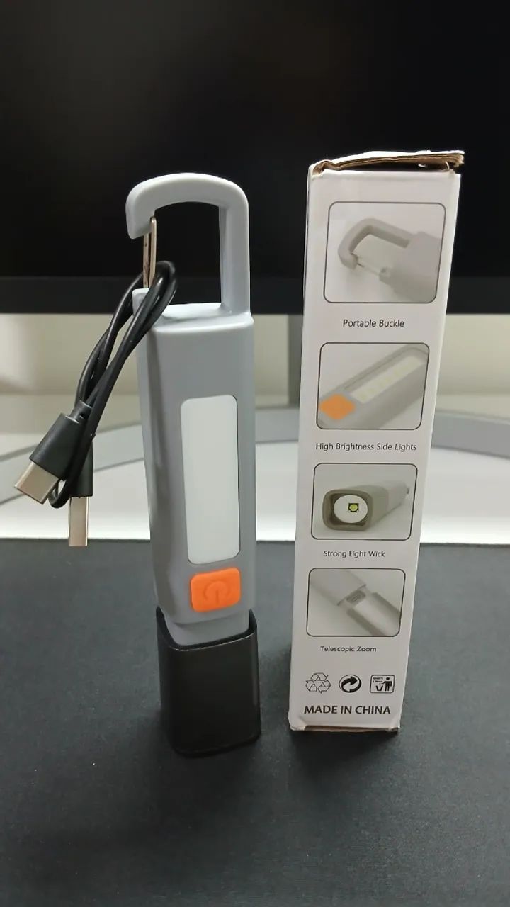 Lanterna de LED recarregável - Foto 6