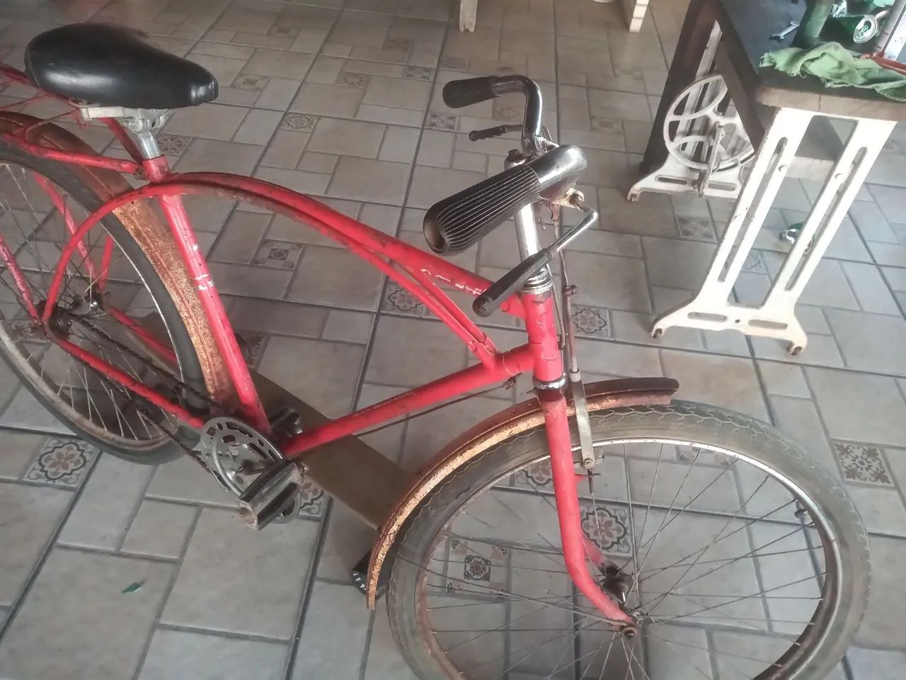 Bicicleta antiga Caloi arco duplo  - Foto 3