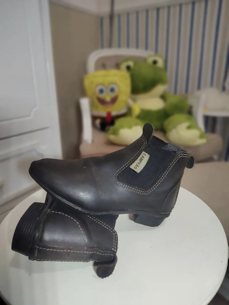 Botas infantis 18, 25 e 22