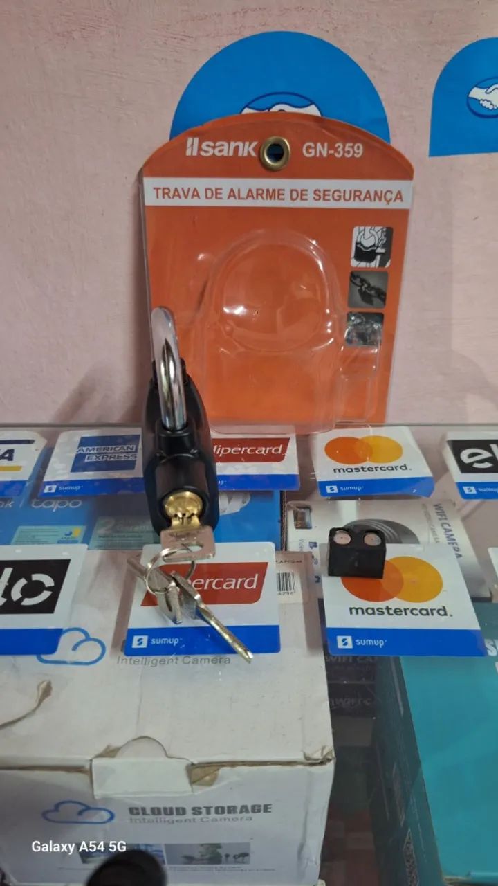 Cadeado Anti-Furto com Alarme Sonoro - Foto 5