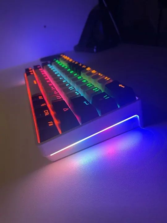  Teclado Gamer Mucai Mk61 60% Switch Red - Entrega gratis  - Foto 3