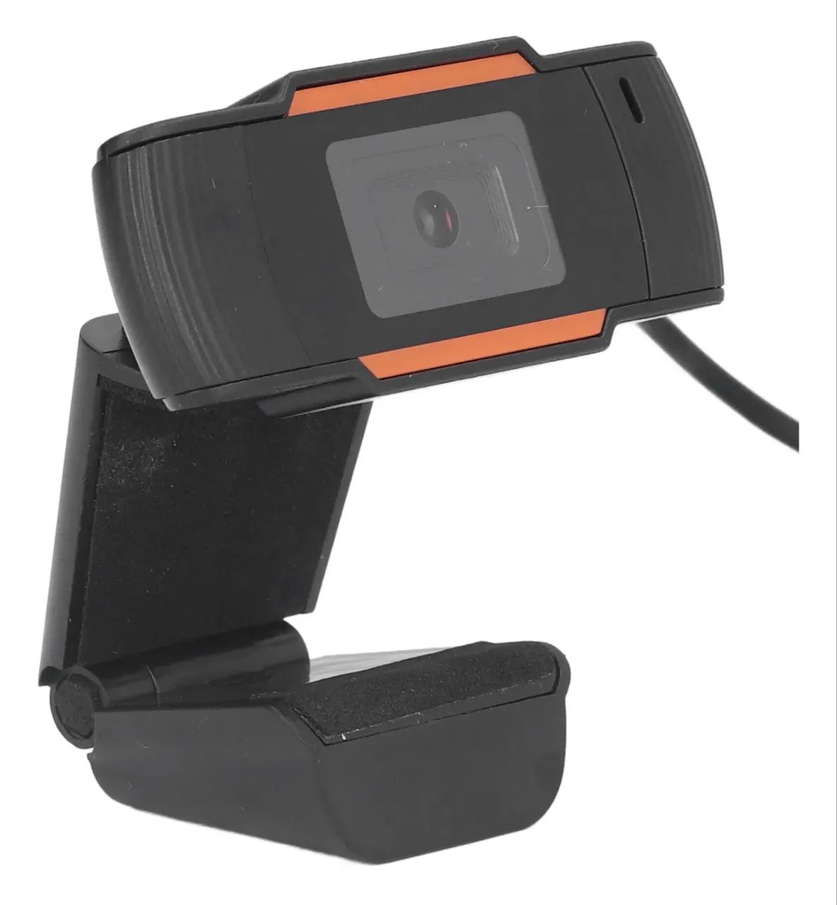 Webcam USB para PC/Notebook com Microfone + Clip de Fixação (Ideal p/ reuniões) - Foto 4