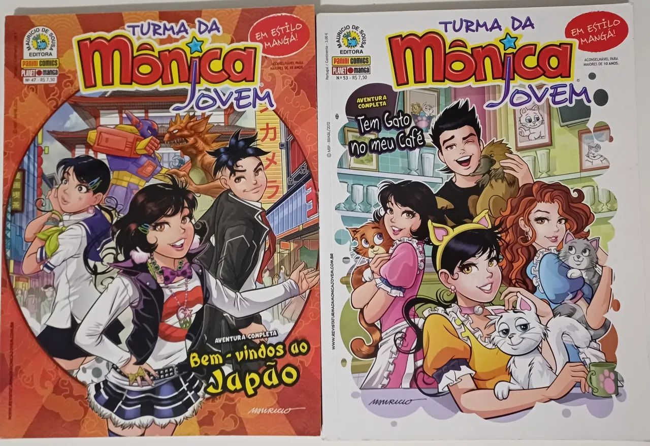 Turma da Mônica Jovem - Mangá 07 unidades - Foto 4