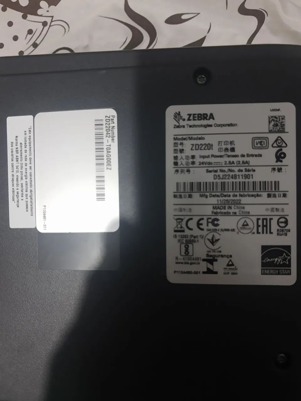 Impressora de etiquetas Zebra ZD220 - Foto 3