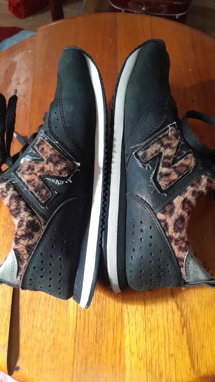 Tênis New Balance Leopard Preto - Foto 2