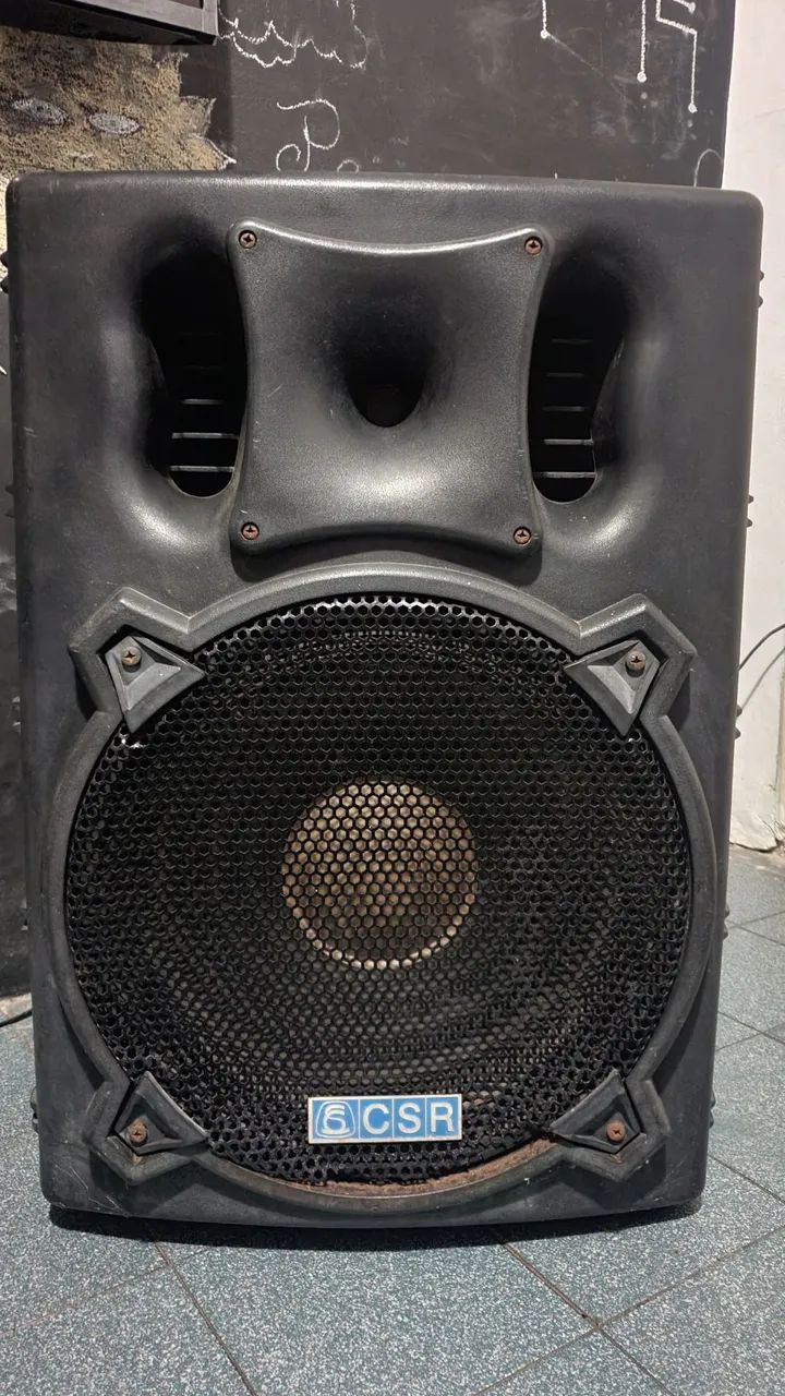 Caixa de som amplificada CSR 4000A 15 polegadas