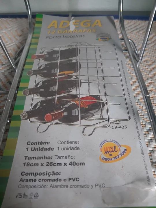 Adega cromada  - Foto 3
