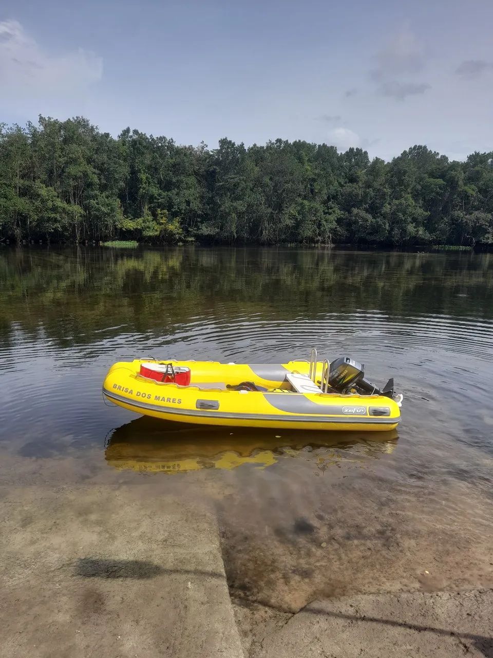 Bote inflavel zefir 360 gold 2007/2023 e carreta rodoviária - Foto 2