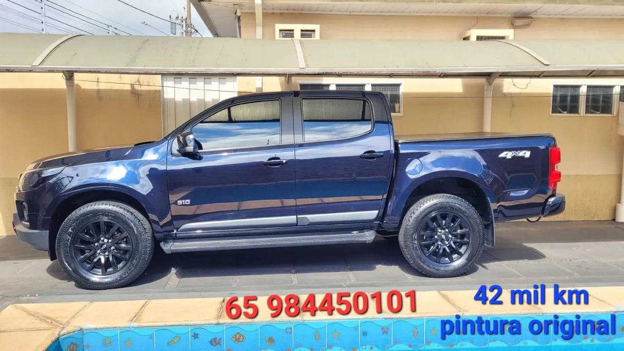 S10 LT 4x4 diesel 2.8 automático, 42 mil km rodados ipva ok, modelo 2022 - Foto 2