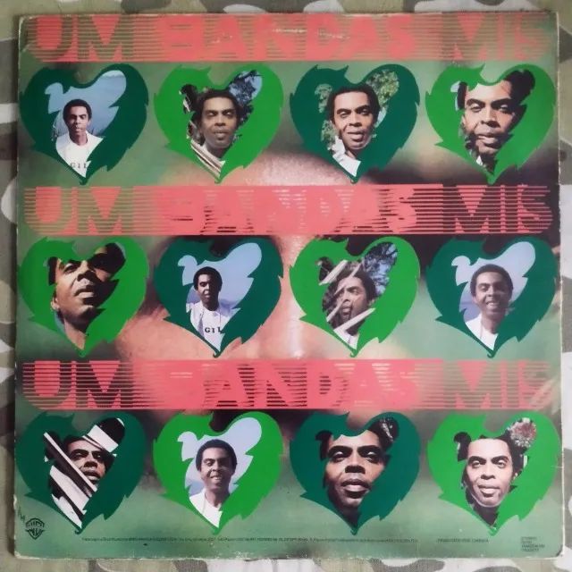 LP Vinil Gilberto Gil - Um Banda Um (1982) VG+/EX - Foto 2