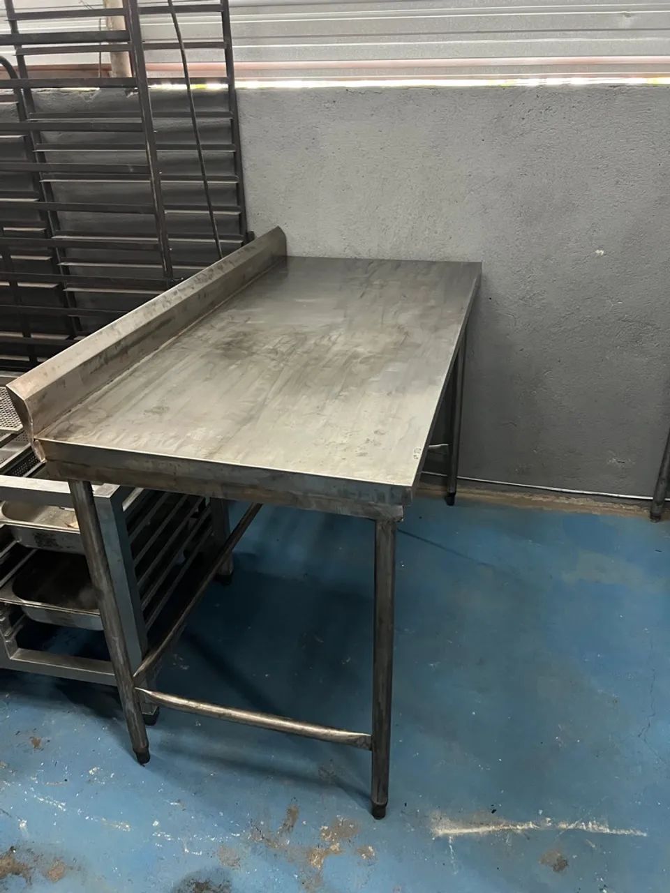 Mesa inox/ Bancada inox 1,40x 70  - Foto 2