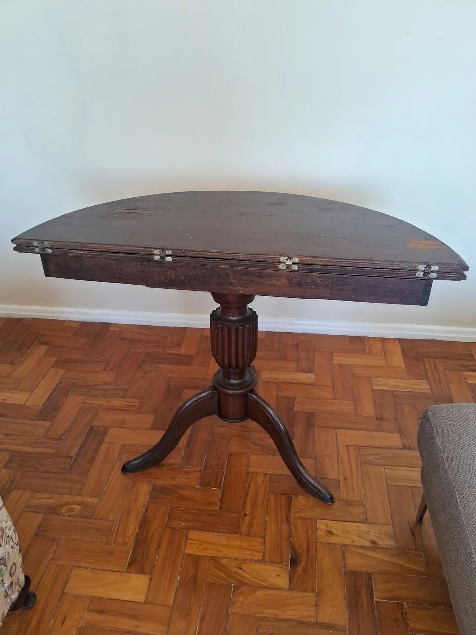 Mesa de apoio dobrável meia-lua extensível  - Foto 2
