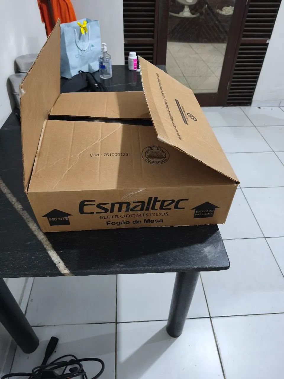 Fogão de mesa smaltec 4 bocas - Foto 2