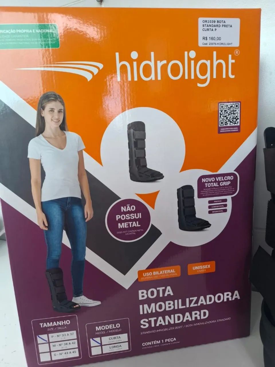 Bota Ortopédica Hidrolight - Curta - Foto 2