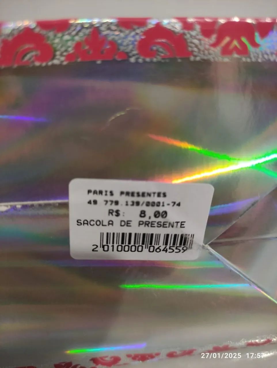 Embalagem para presente luxo - Foto 5