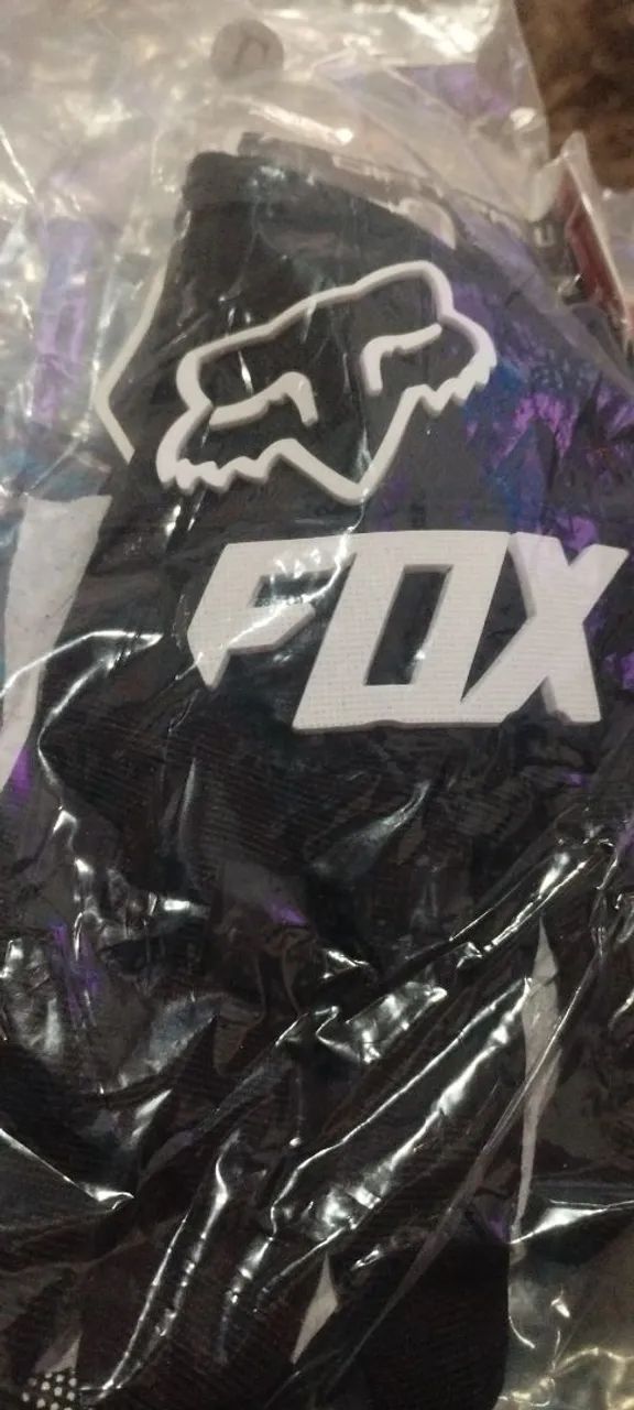 Luvas Fox dirtpawn Tam G e GG 3G top zero na embalagem - Foto 5