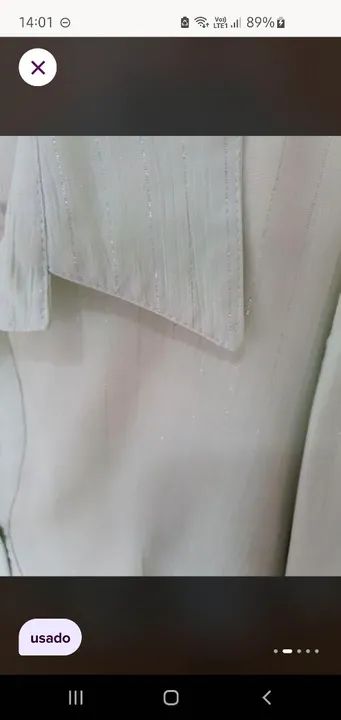 Camisa verde com brilho  - Foto 2