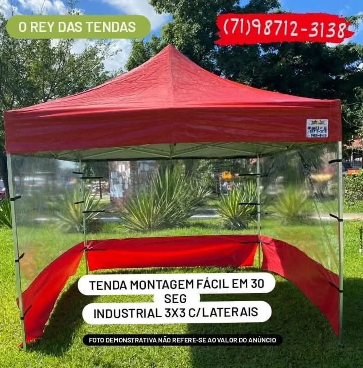 Toldo sanfonado pronta entrega imediata 