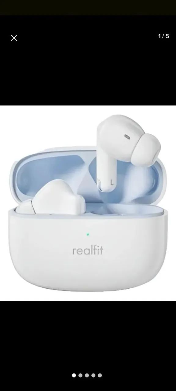 Fone bluetooth Realfit-f3  cancelamento de ruido  - Foto 3