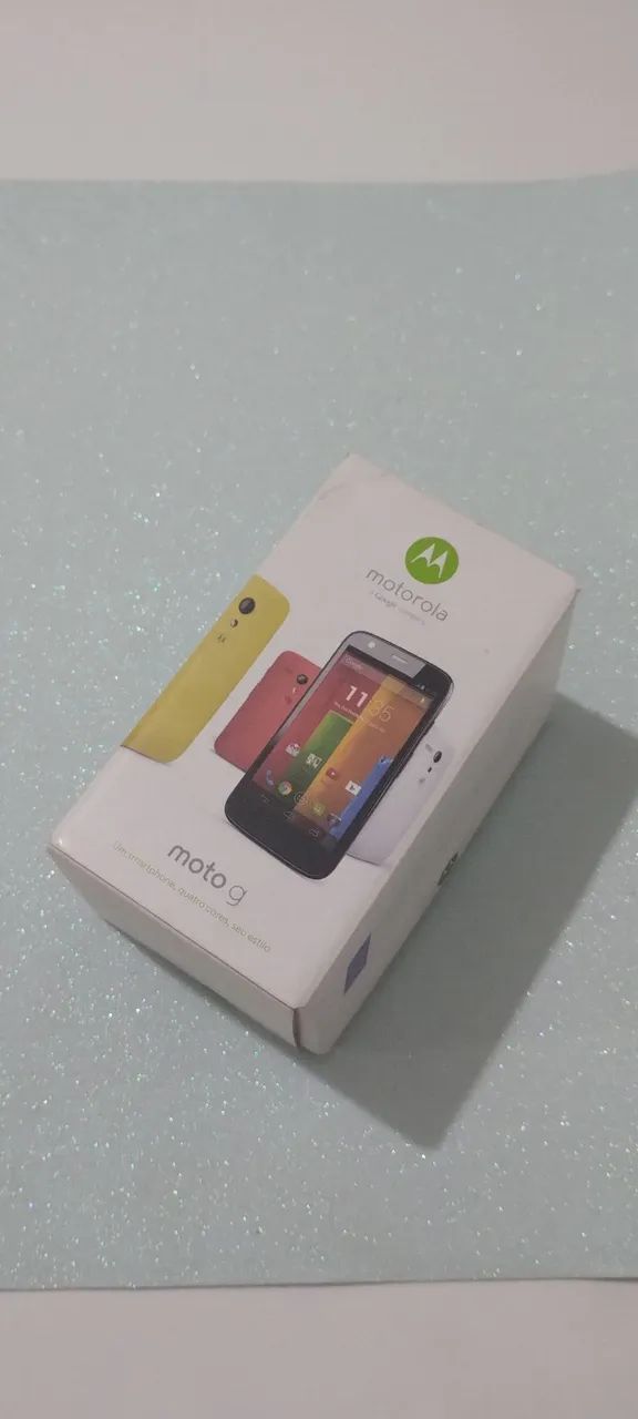 Caixa Original Motorola Moto G VAZIA