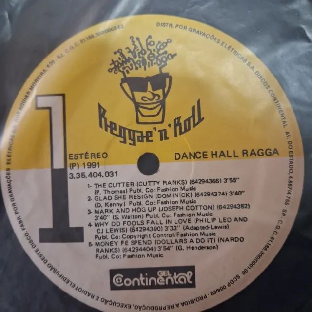 LP Reggae 'n' Roll - Dance Hall Ragga - 1991 - Foto 2