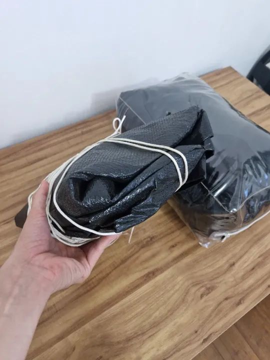 Saco de Dormir, Lona com Cordas + Brinde - Foto 4