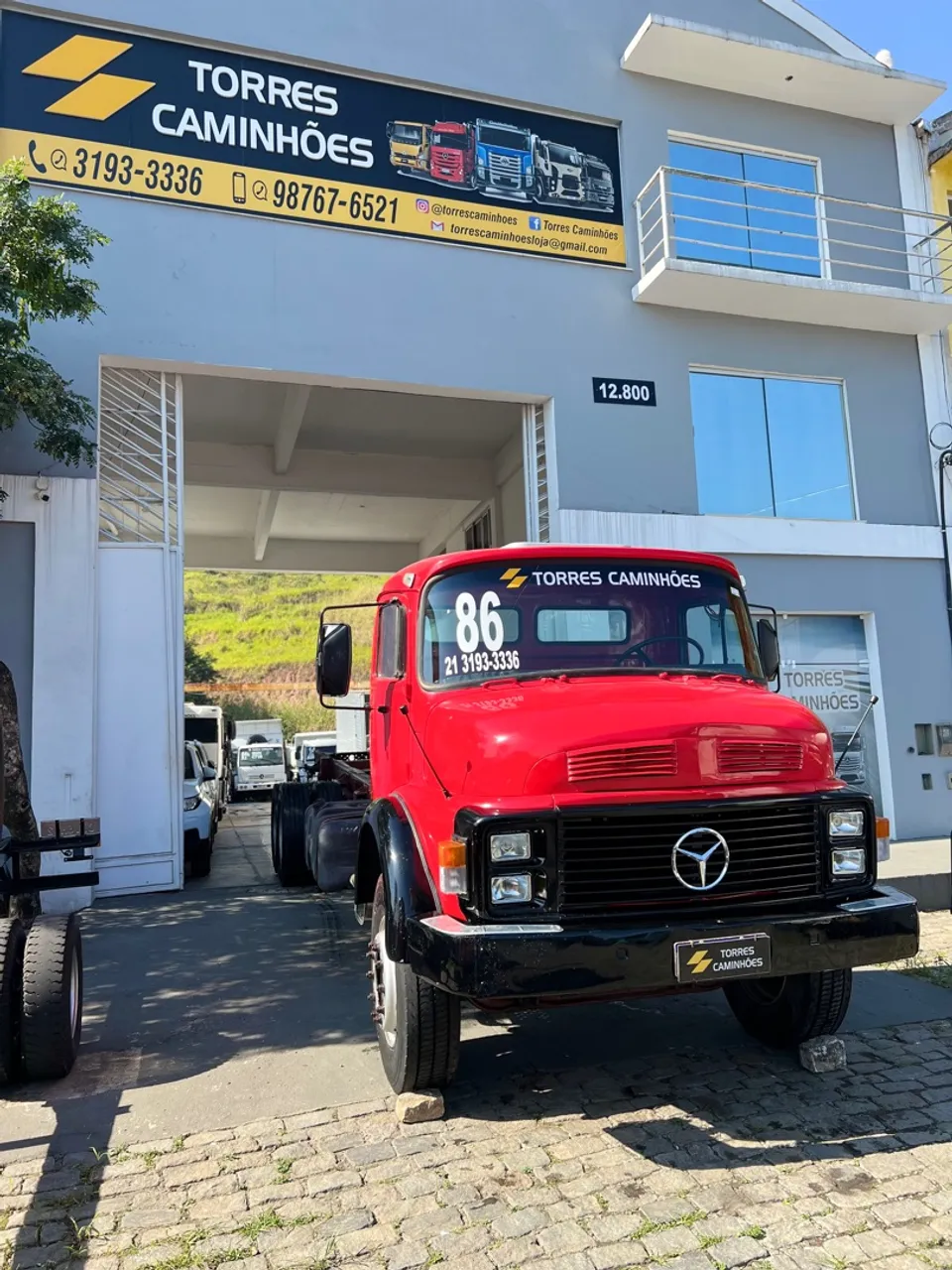 MB 1517 1986 CHASSI