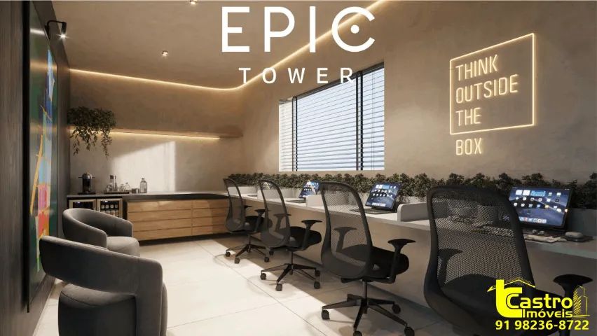 Condomínio EPIC TOWER. 2 ou 3/4. 1 ou 2 vagas. G.A013 - Foto 15