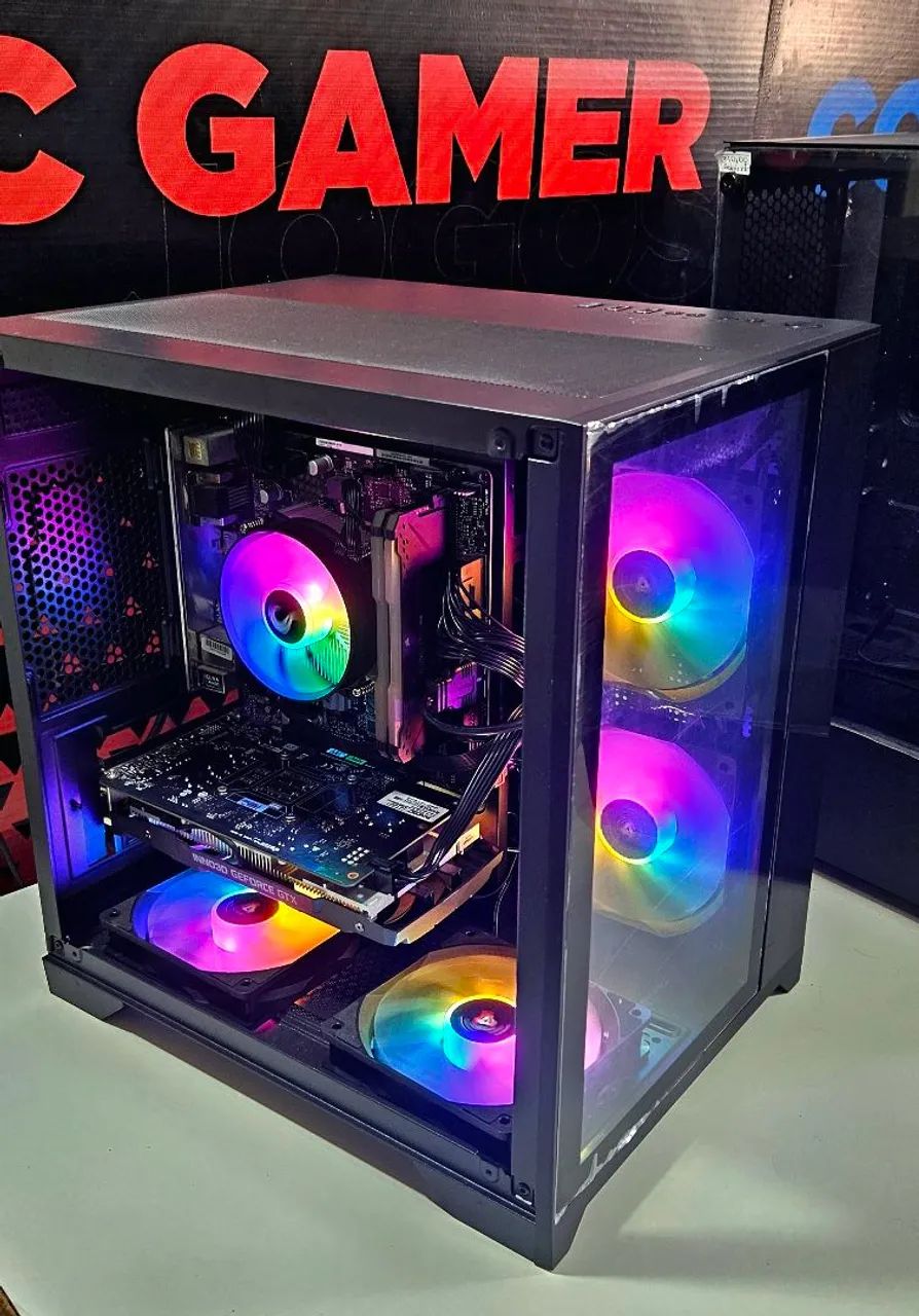 PC Gamer RGB com Placa de Vídeo GeForce GTX - Foto 2