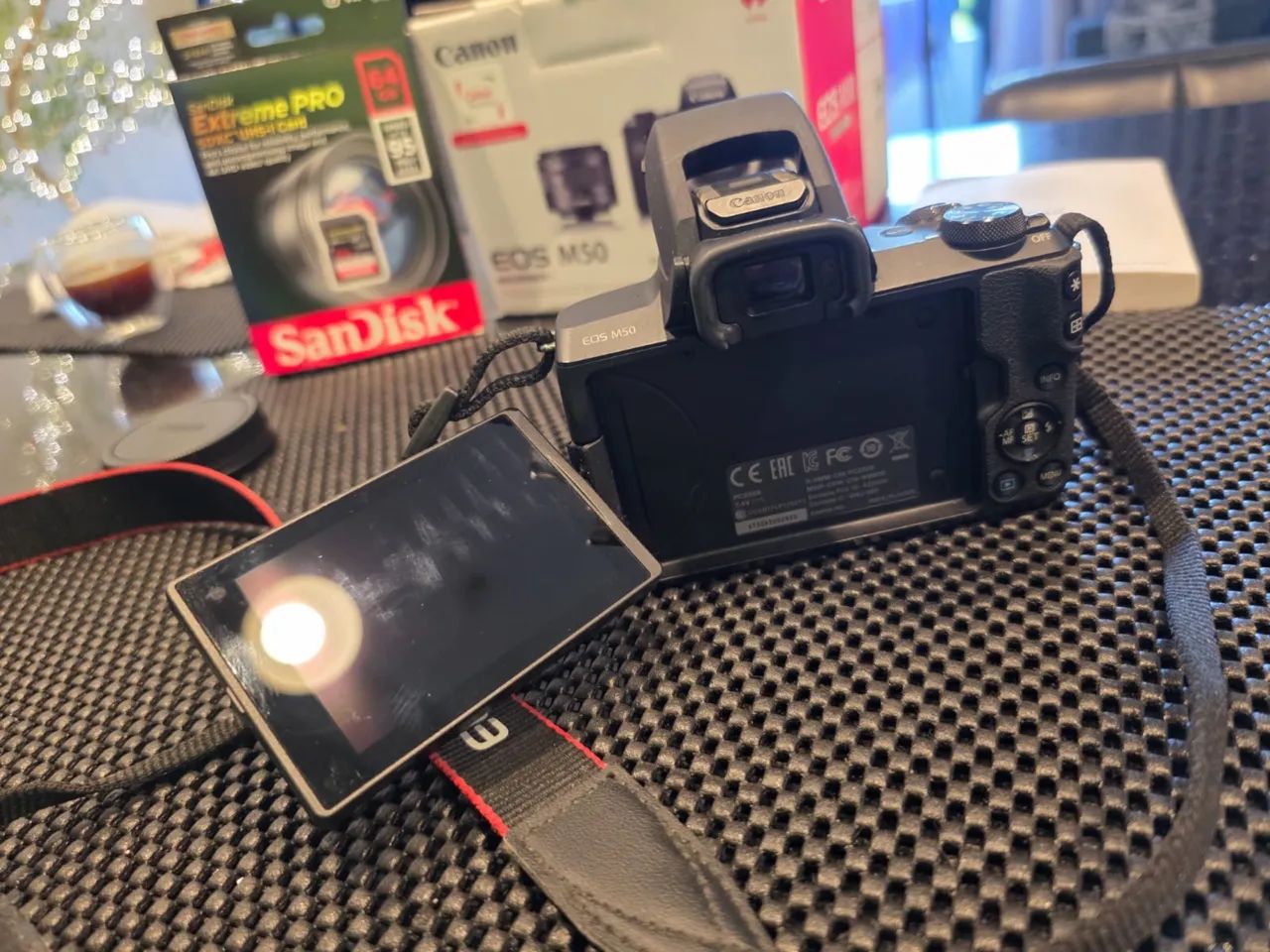 Câmera Canon EOS M50 com Lente 15-45mm - Foto 5