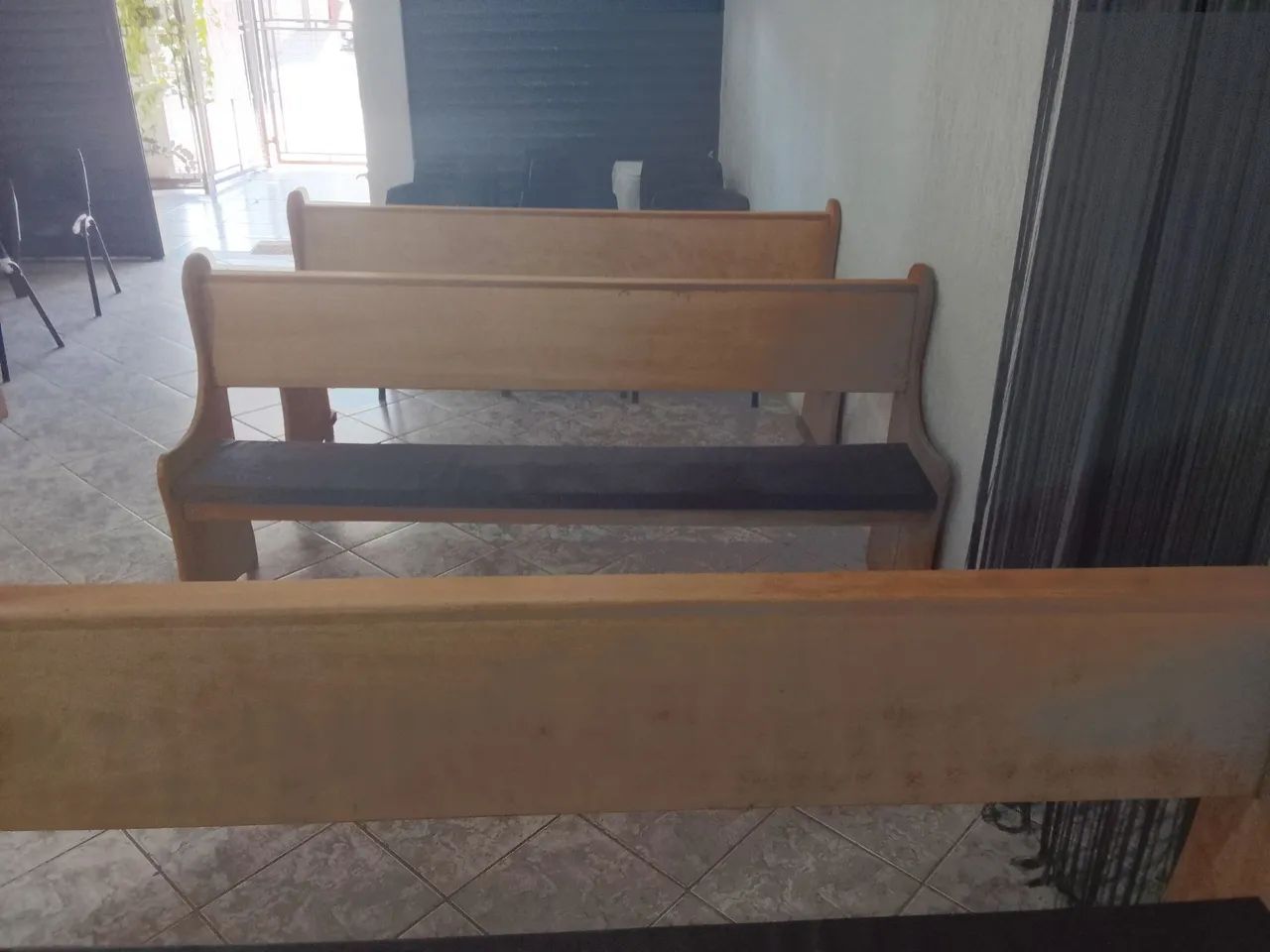 Bancos madeira  - Foto 3