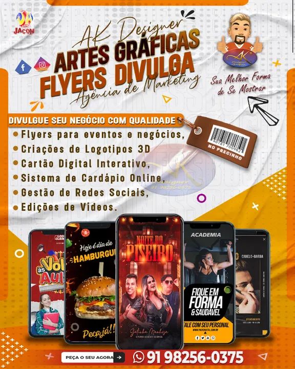 Criação de Artes para Redes Sociais (Divulgue de forma Profissional)