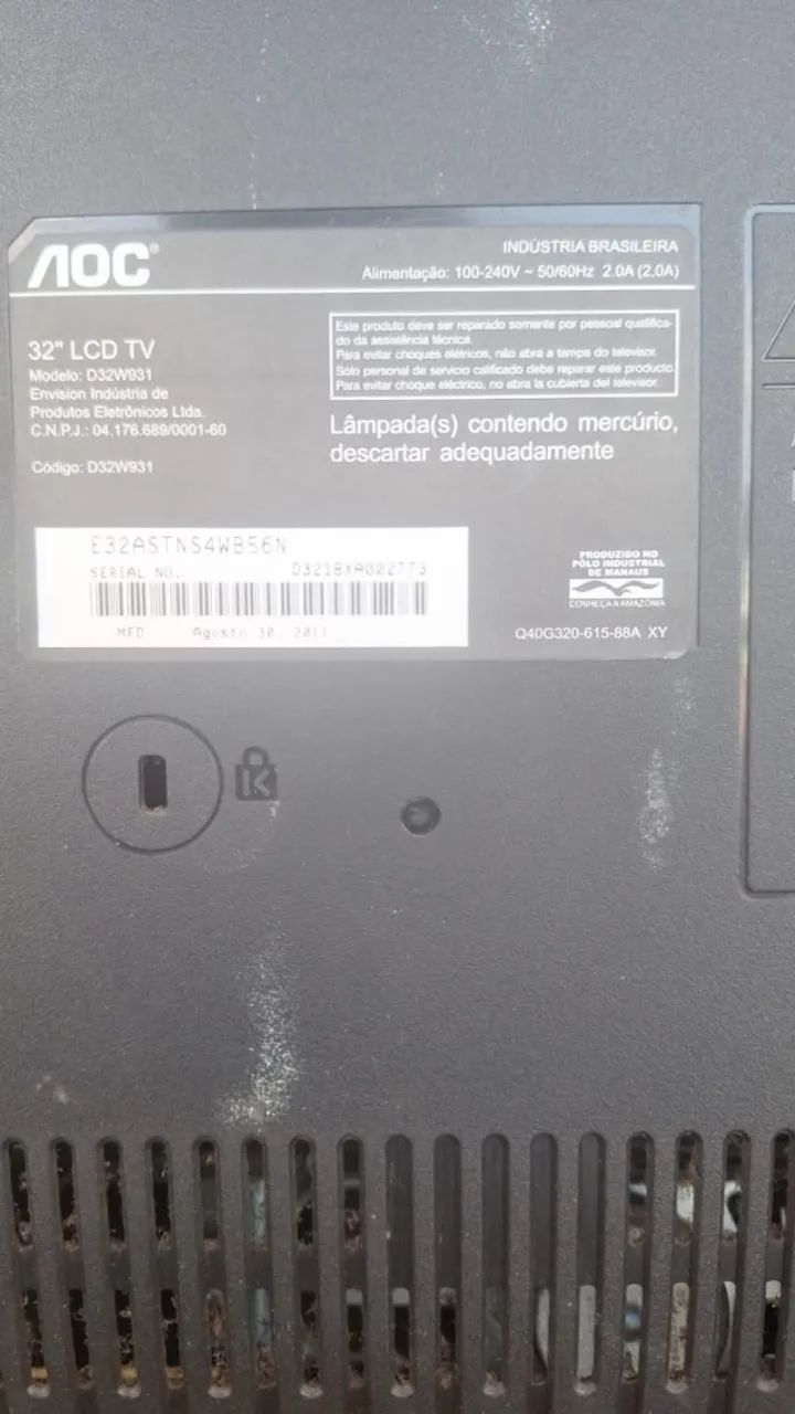 Placas Samsung LN40B530 e AOC D32W931, defeito tela a partir de 15,00 somos loja - 0710 - Foto 6