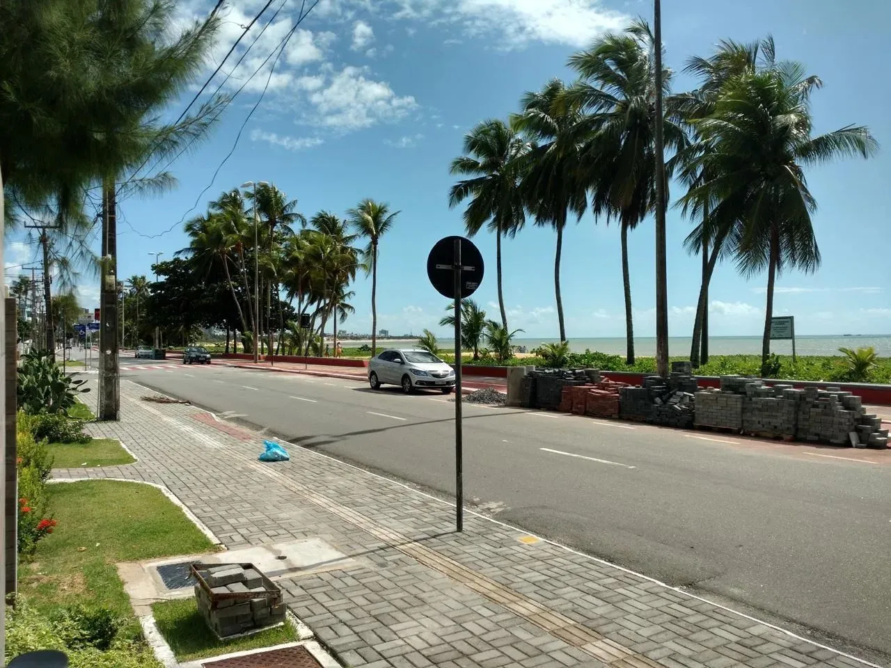 excelente apartamento, mobiliado, na beira mar do para locação, no Cabo Branco!