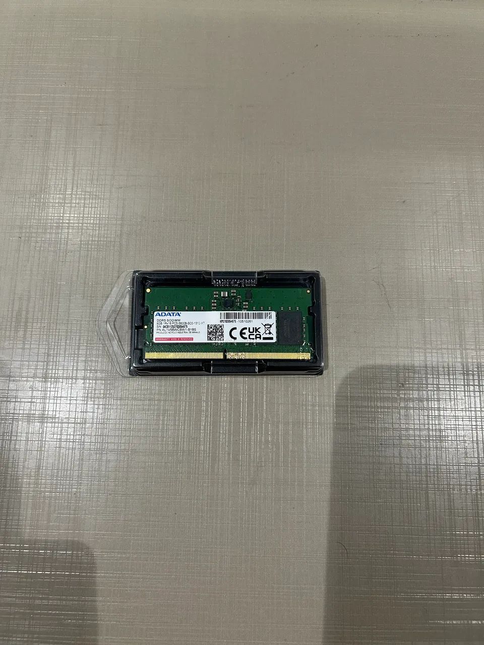 Samsung DDR5 RAM Memory 8 GB 5600 MHz – SODIMM Notebook64739260678529120