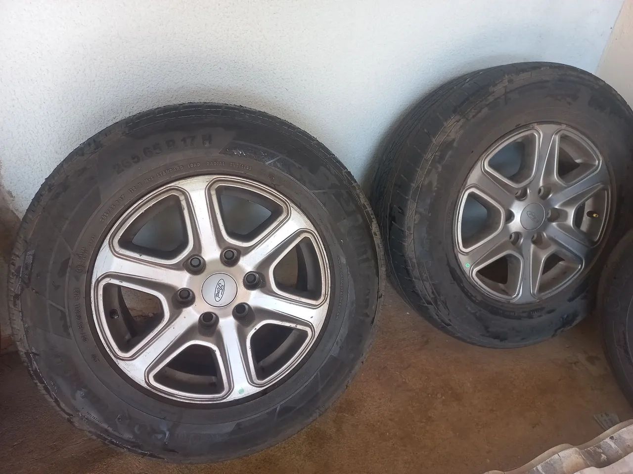 Rodas liga leve aro 17 Ford Ranger